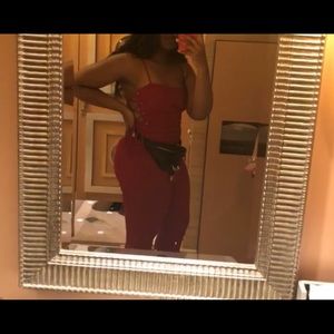 Cute, fitted, going out jumpsuit!